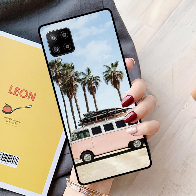 Combi Van Surf For Samsung Galaxy A54 A14 A16 A26 A36 A56 A22 A32 A52 A55 A35 A05 A06 A15 A53 A33 A13 Case