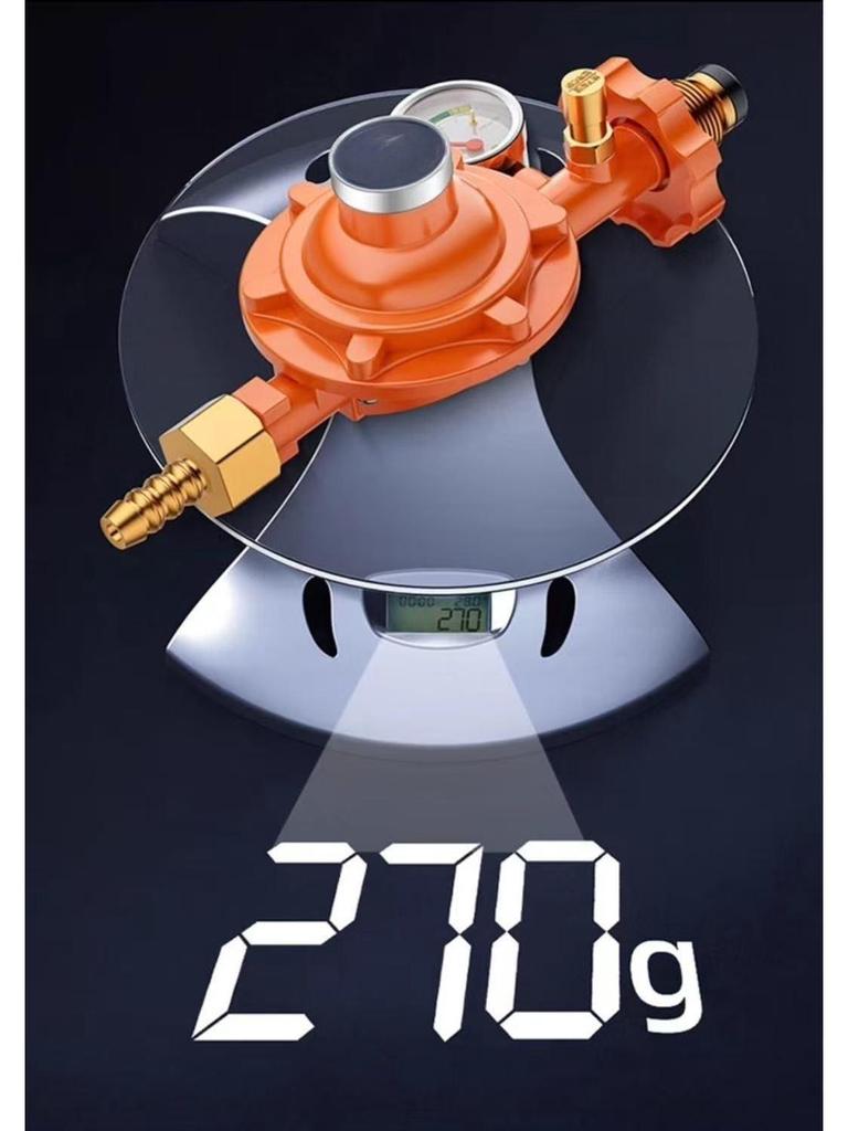 Univerzální nízkotlaký regulátor plynu se samosvorným ventilem pro domácí a komerční použití