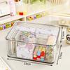 Storage Box with LidDust-proof DesktopMedicine Storage Box Large-capacity Cosmetics Storage Basket