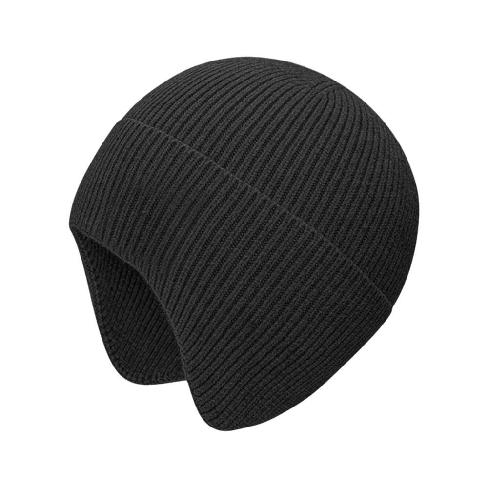 Velvet Lining Beanie Cap Bonnet Winter Hat Outdoor Earflap Cap for Men Women
