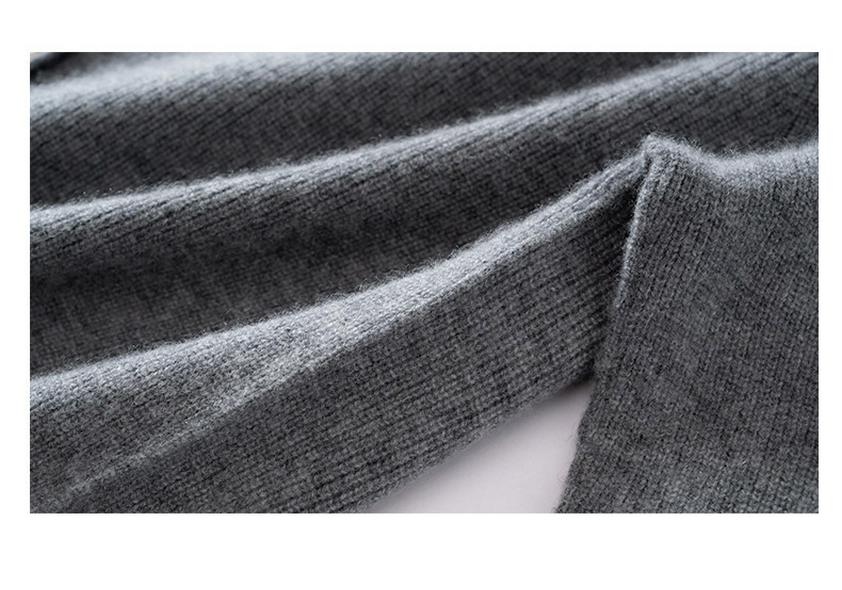 Stylish Soft Knit Cashmere Sweater for Women – Slimming Pullover, 2025 Autumn/Winter Collection