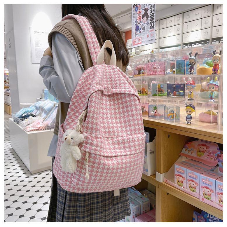 IELGY Korean Version Harajuku College Students All-Match Backpack