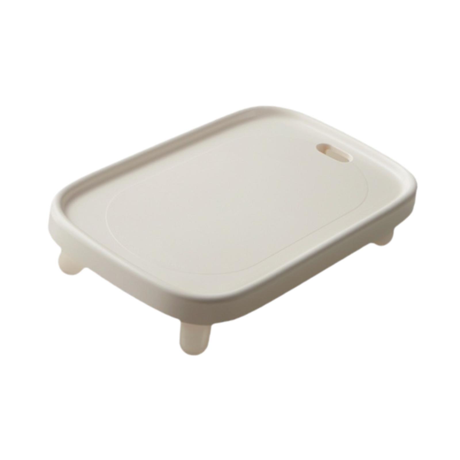 

Cat Bowl Stand Portable Raised Puppy Feeder Stand Pet Food Table Pet Feeding Bowl Stand for Travel Picnic Outdoor Indoor Shop белый