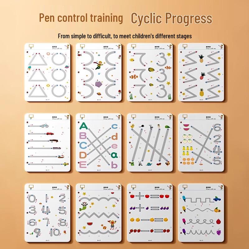 Children's Pen Control Training Workbook (Ages 3-6)