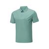 UV Resistant Cool Sports Woven Short Sleeve Polo Men Tops P226M190-01EM