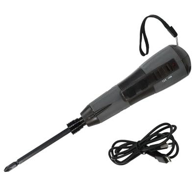 SK11 Tournevis Double NEO, Double Entraînement Électrique et à Manivelle, Chargement USB, SSD-37VDLN/B, Gris
