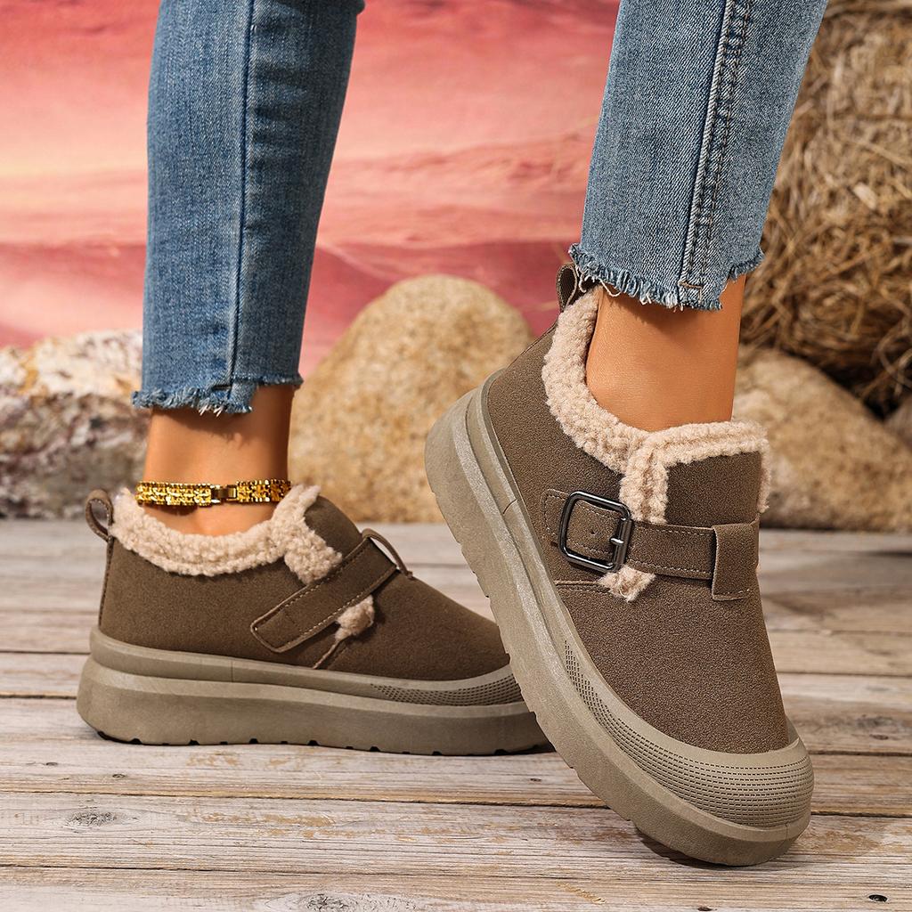Winter New Women's Cotton Shoes Comfortable Versatile Anti-slip Durable Outsole Free Shipping Winter Women's Cotton