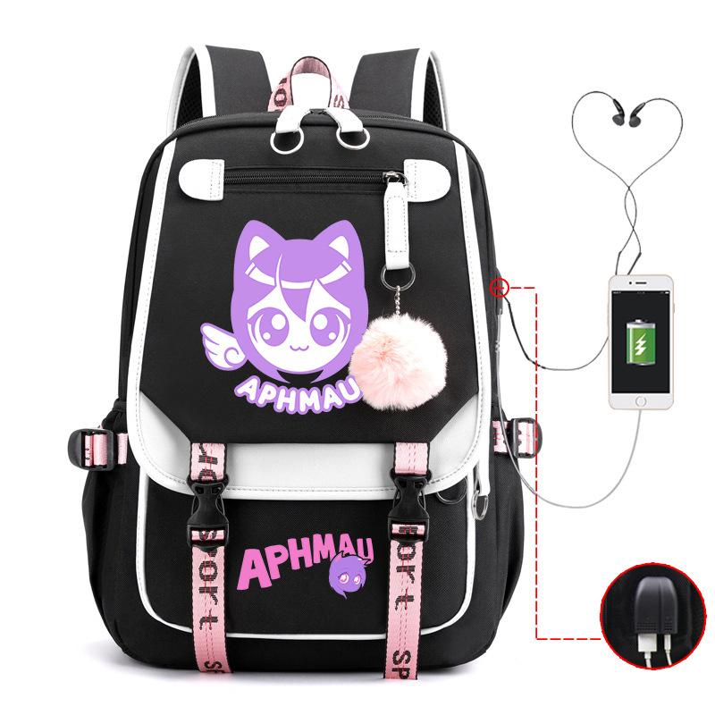 Cute Cartoon Junior High School Student Schoolbag Female Lightweight Large-Capacity Student Backpack