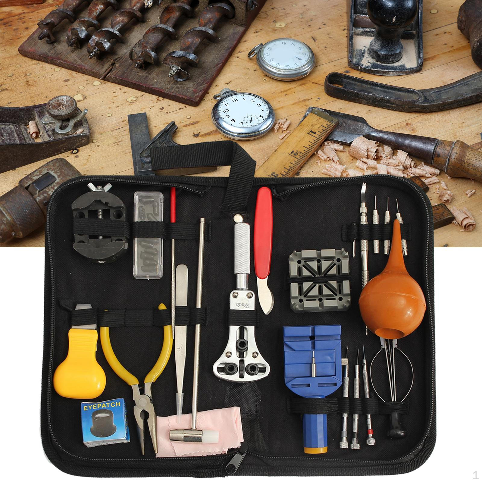 Watch Repair Tool Kit Professional Watchband Screwdriver with Case