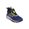 Adidas Ownthegame 3.0 K Trendy Fashion Non-Slip Durable Mid-Top Kids Basketball Shoes Kids Basketball Shoes Blue JQ3498