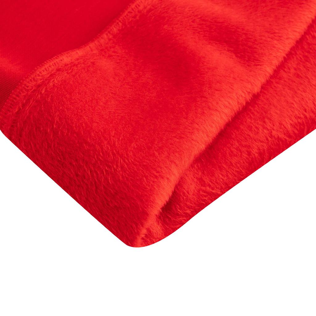 Anta Casual Fashion Sports Versatile Loose Comfortable Fleece Thick Warm Hooded Pullover Sweatshirt Men sweatshirt Deep-Red 952618713-2