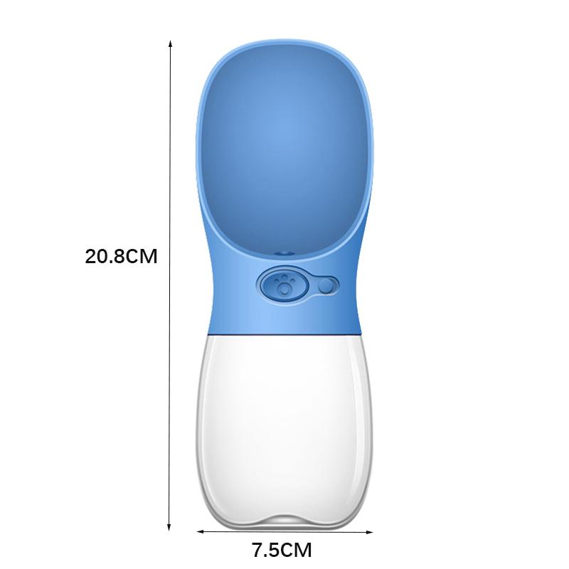 Pet Water Bottle Travel Outdoor Portable Leak Proof Cat Dog Water Feeder Bowl Dispenser Drinking Cup