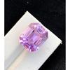 7 Cts Natural Pink Kunzite Certified Asscher Cut Kunzite Loose Gemstone