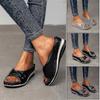 Sandali Ortopedici Morbidi con Supporto per Arco Plantare Scarpe con Zeppa Piattaforma da Donna Traspiranti