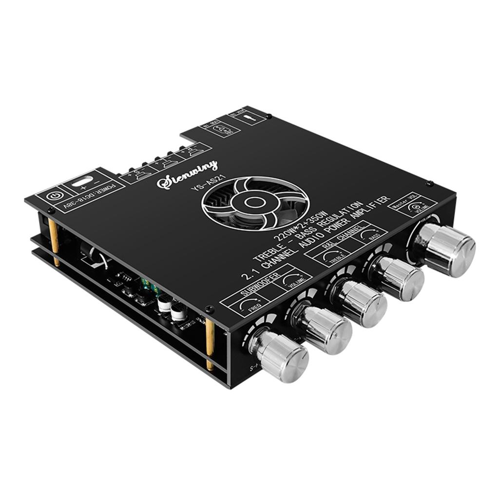 YS-AS21 2x220W+350W 2.1 Channel Digital Power Amplifier Board TPA3255 Subwoofer