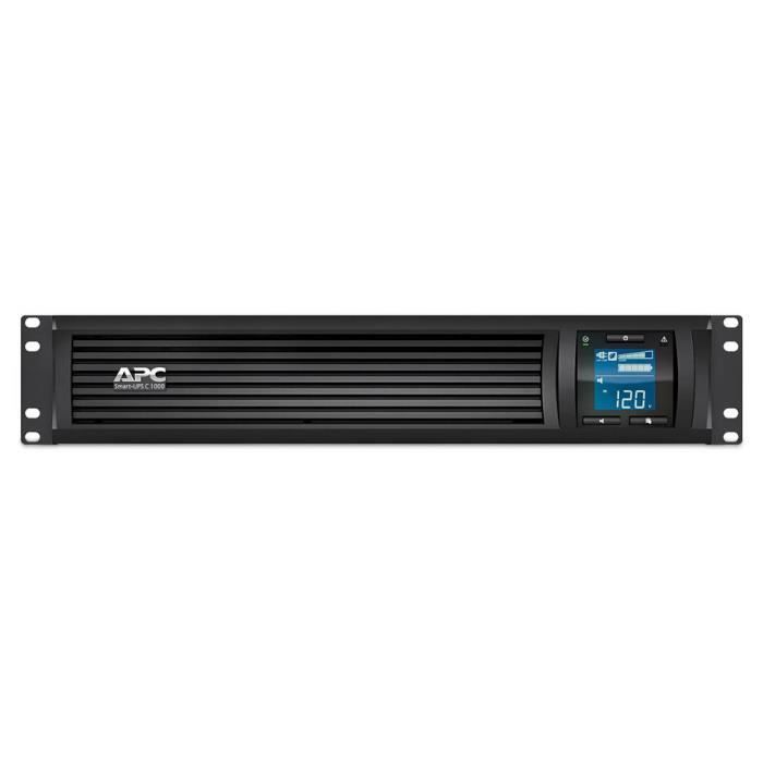 APC Onduleur ligne interactive APC by Schneider Electric Smart-UPS C - 1 kVA/600 W - 2U Montable en rack