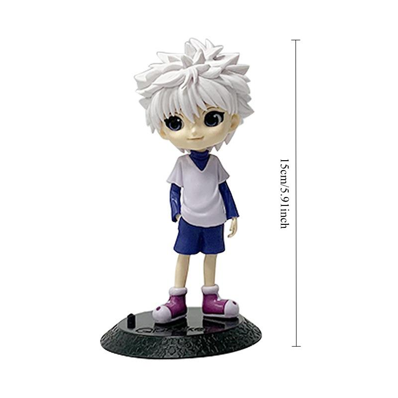 15cm HUNTER X HUNTER Figures Pvc Model Anime Peripheral Killua Zoldyck GON FREECSS Collector Model Desktop Decoration Gift
