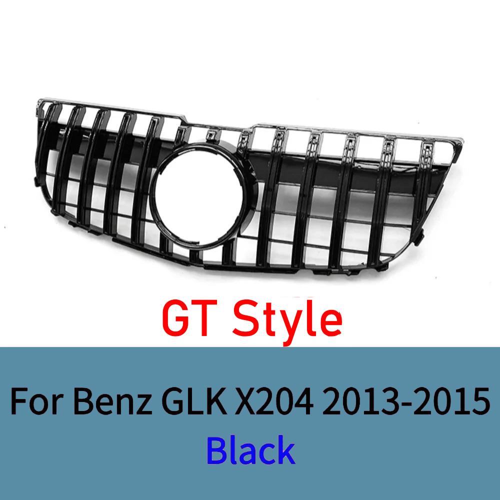 

Для Mercedes GLK X204 2013-2015 Передняя решетка радиатора Сетка Хромированная накладка ABS GLK280 GLK300 GLK350