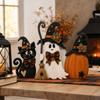 Halloween Wooden Decor Set for Holiday Tabletop Display