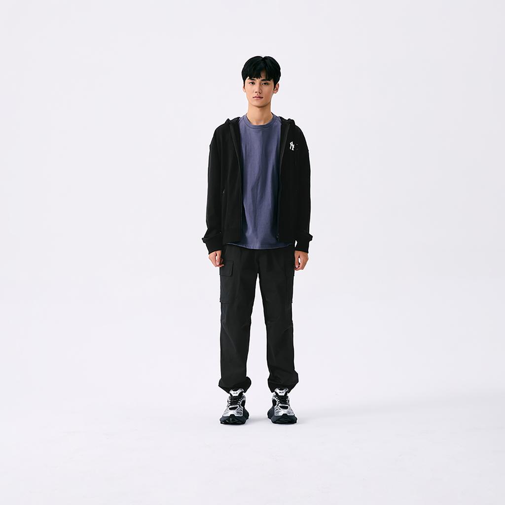 New MLB New York Yankees SS25 Cargo Pants Unisex Black 3AWPV0251-50BKS