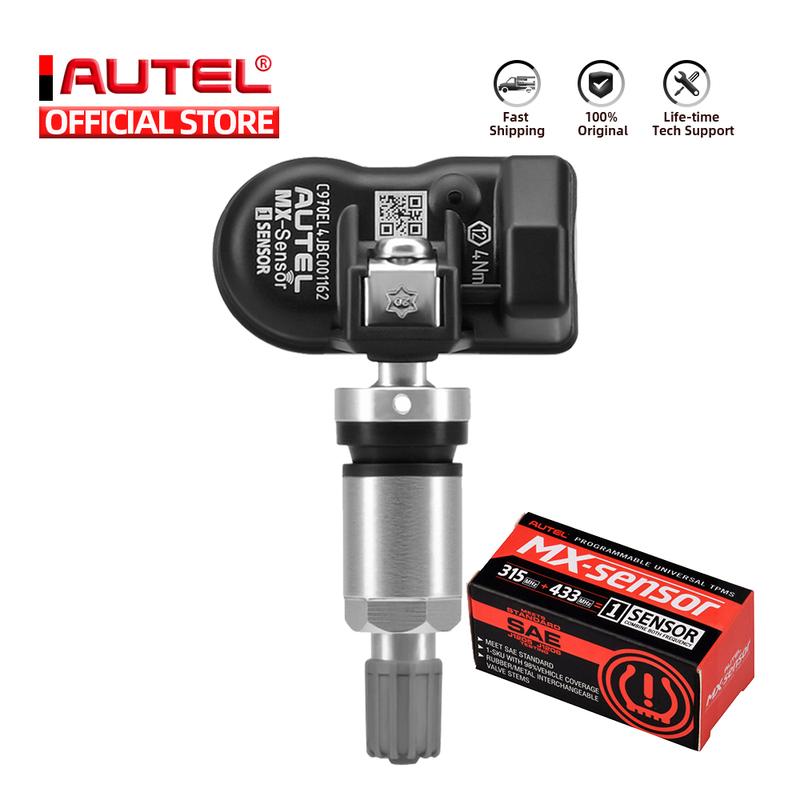AUTEL MX Sensor 433 315 TPMS Mx-Sensor Skaner Narzędzia do Naprawy Opon Akcesorium Samochodowe Tester Programator Monitora Ciśnienia w Oponach