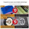 Copper Solar Waterproof Outdoor Pillar Light - European-Style Garden and Gate Lamp
