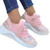 Women Casual Glitter Shoes New  Sequins Sneakers Woman Fashion Lacing Large Size 43 Outdoor Sport Running Shoes Zapatillas