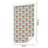 Flowers and nature wallpaper in Scandinavian style for living room and bedroom 50x1000