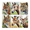 Diamond Painting New Collection Wild Animals Leopard Giraffe Horse Diy Full Rhinestone Embroidery Mosaic Cross Stitch Kits Wall Decor