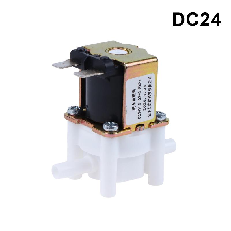 Electric Plastic Solenoid For Valve Dc12V 24V 36V 48V Ac110V 220V 1/4" Normal Closed Inlet Water Control Valve Controller Switch