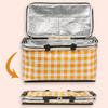 Panier de Pique-nique de Camping Garder Frais Pliable Isolé Glacière Boîte à Lunch Panier Porte-Nourriture Panier de Rangement Pour Pique-nique en Plein Air