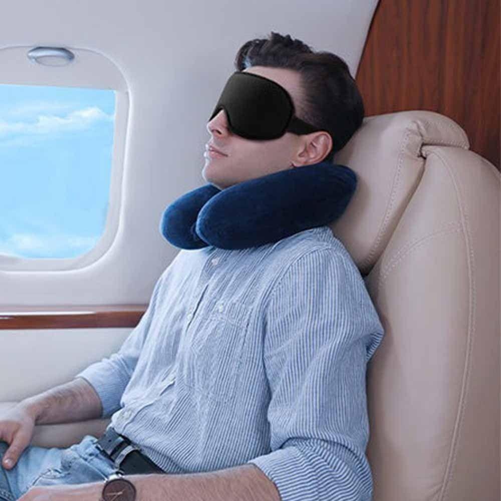 Soft Padded Blocking Light Eye Mask Relax Blindfold Eye Shade Blindfold 3D Sleeping Mask  Relax