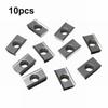 10pcs APKT1604PDFRMA H01 Milling Carbide Inserts for Aluminum CNC Machining with Tight Tolerance and Easy Change