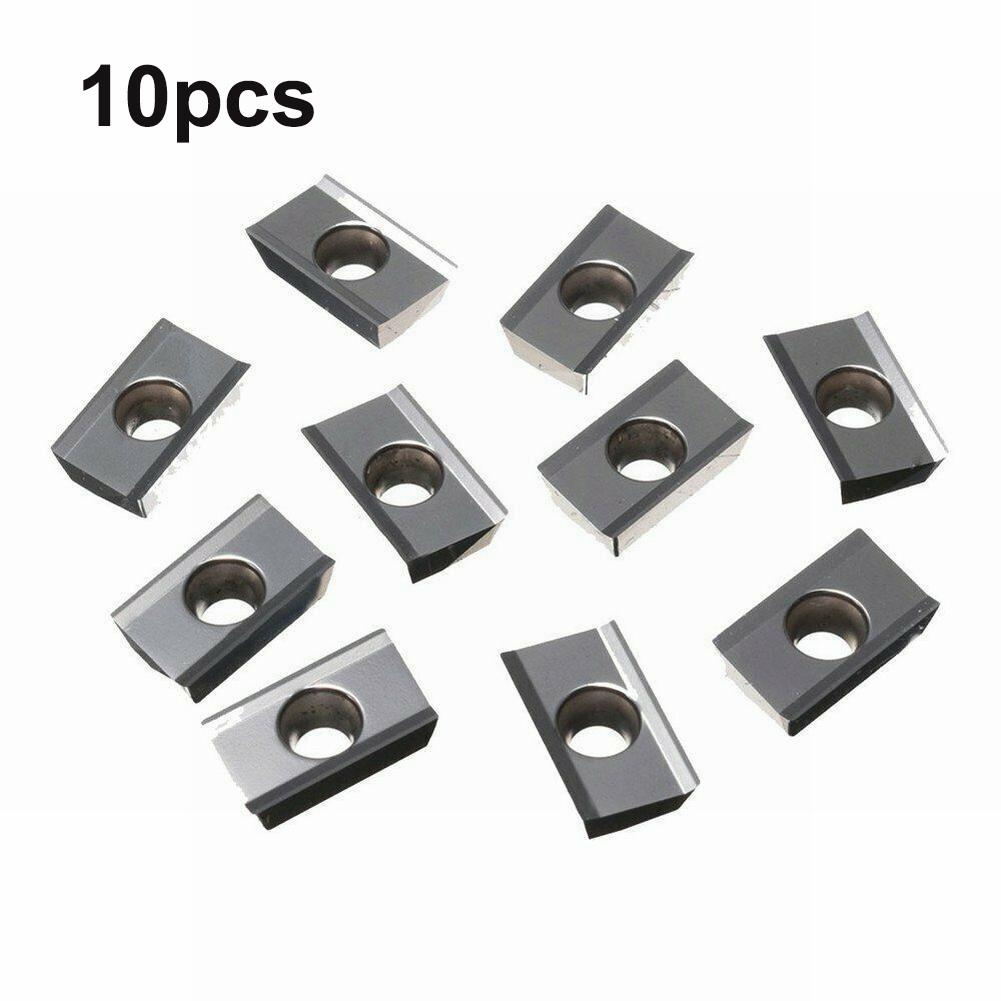 10pcs APKT1604PDFRMA H01 Milling Carbide Inserts for Aluminum CNC Machining with Tight Tolerance and Easy Change