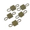 5Pcs/lot Antenna Binding Buckle Outdoor Tactical Molle System Backpack Vest Accessories Tactical Buckle Fixed Binding Retainer  
