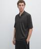 Masimodutti Knit V-Neck Polo Shirt