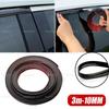 9.8FT Car Door Side Chrome Plated Trim Strip Protector Tape Sticker Accessories