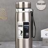 High-Capacity Stainless Steel Tea Brewer - Insulated Cup for Men and Women, Long-Lasting Quality