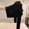Twist Polo Lapel Button Wool Top Women's Early Autumn Slim-fit Inner Sweater Bottoming Sweater Knitted Sweater