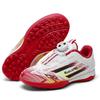 Children'S Football Shoes Training Shoes Tf Broken Nails Free Lace-Up Rotary Buckle Boys And Girls Primary School Boys' Sports Shoes