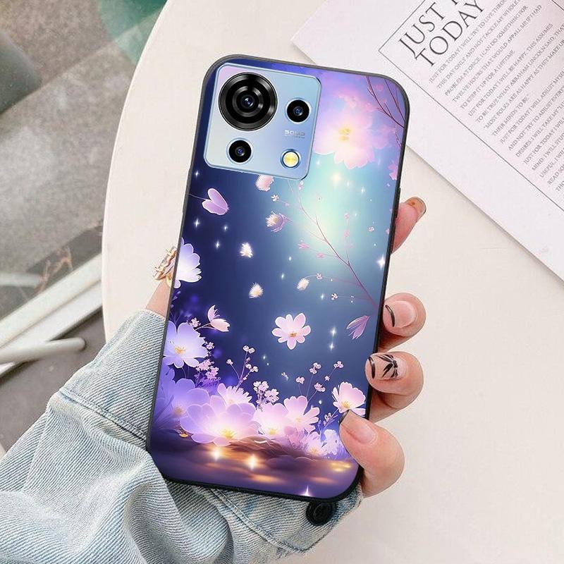 Für ZTE Blade V50 Vita Handyhülle Astronaut Silikon Kameraschutz Rückseite Für ZTE Blade V50Vita 6,75" Funda Coque Capa