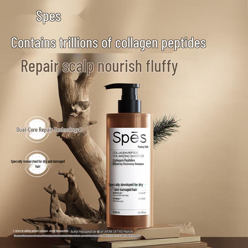 Spes Collagen Peptide Volumizing Shampoo & Hair Mask Set