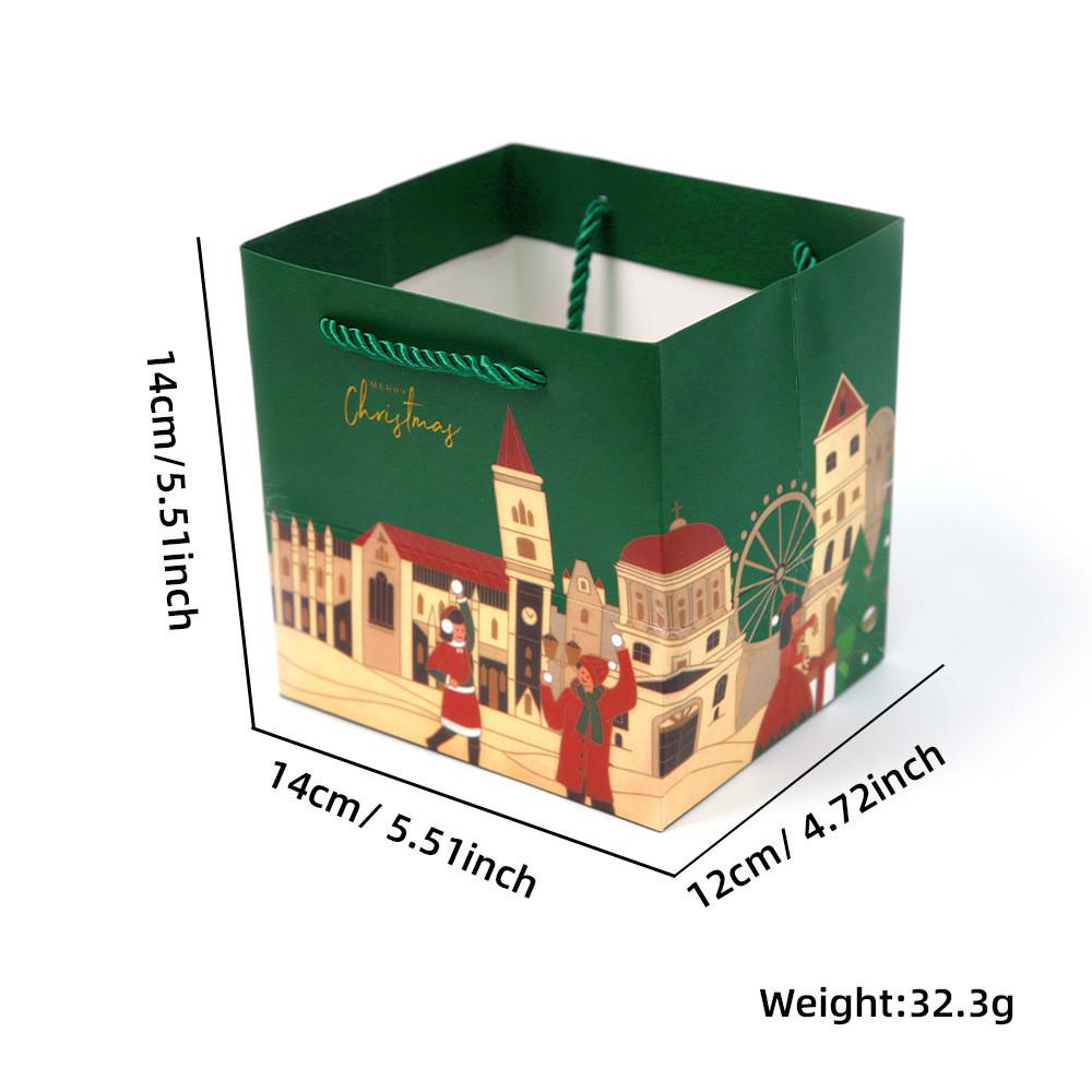 

Бумажные Толстые Прочные Подарочные Пакеты С Веселыми Мультяшными Дизайнами Замков Красного И Зеленого Цветов Green Castle Bag