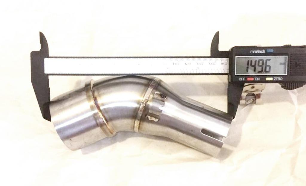 YZF-R25 High-grade Stainless Steel Expi Conversion Adapter R25 R3 Muffler for Instant Slip-on