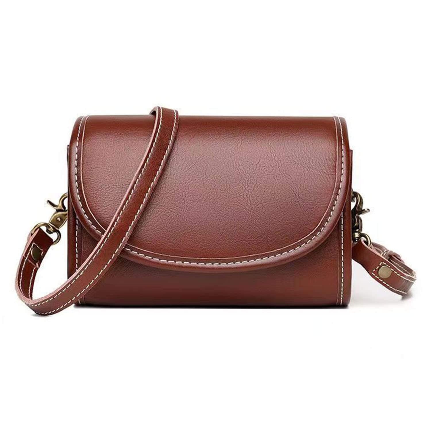 

Смартфон Плечо Справжній Гаманець Плечо Смартфон Плечо Ідеально для Подарунка [Bearneko] Сумочка, Жіноча Сумка, Шкіра, Сумка, Маленька, Через плече, кавовий