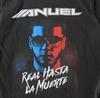 Vtg Anuel AA Real Hasta La Muerte Cotton Black All Size Unisex Shirt TR722