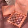 HANDAIYAN 6pcs/Set Lip Gloss Long Lasting Waterproof Matte Lip Tint NonStick Cup Liquid Lipstick Gift Box Cosmetics Makeup
