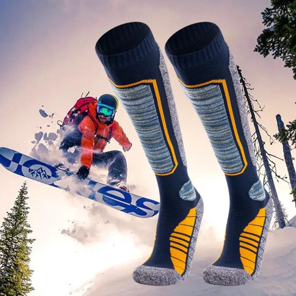 Warm Winter Ski Socks Thickened Snowboard Stockings Fashion Thermal Socks  for Winter Sports