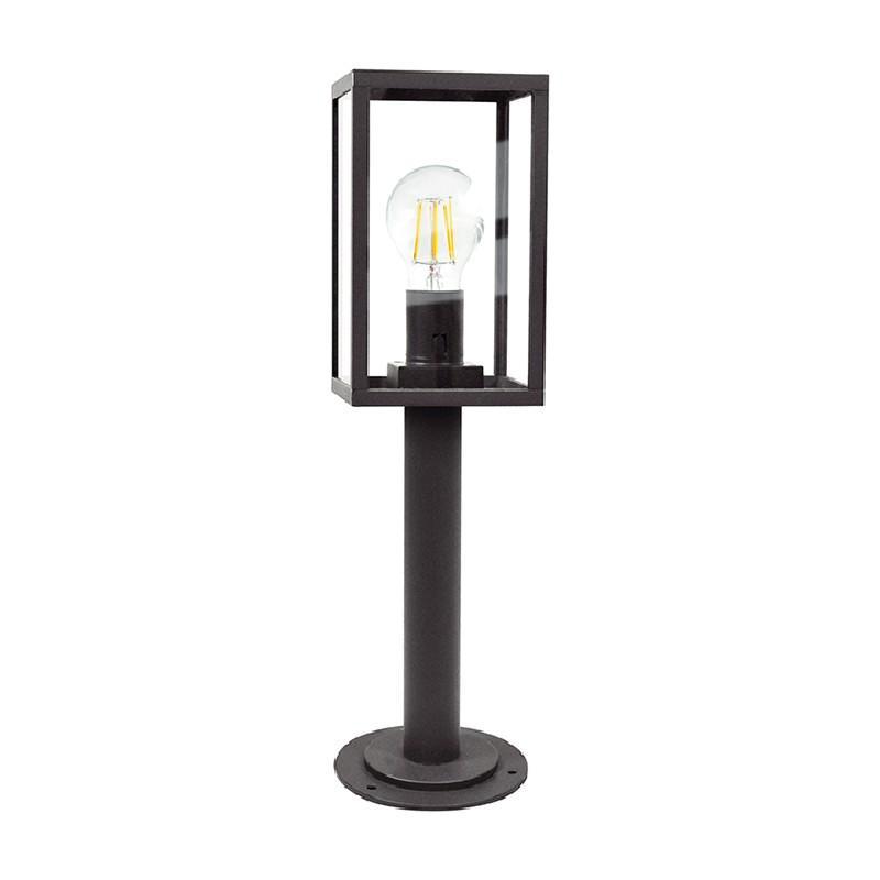 Lâmpada de Jardim de Chão Malmo E27 48 Cm Ip44 Preta Goldlux
