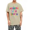 Men's T-Shirts MANANA Karol G Bichota Music Creative Pure Cotton Tees Short Sleeve T Shirts Crewneck Clothes Gift Idea